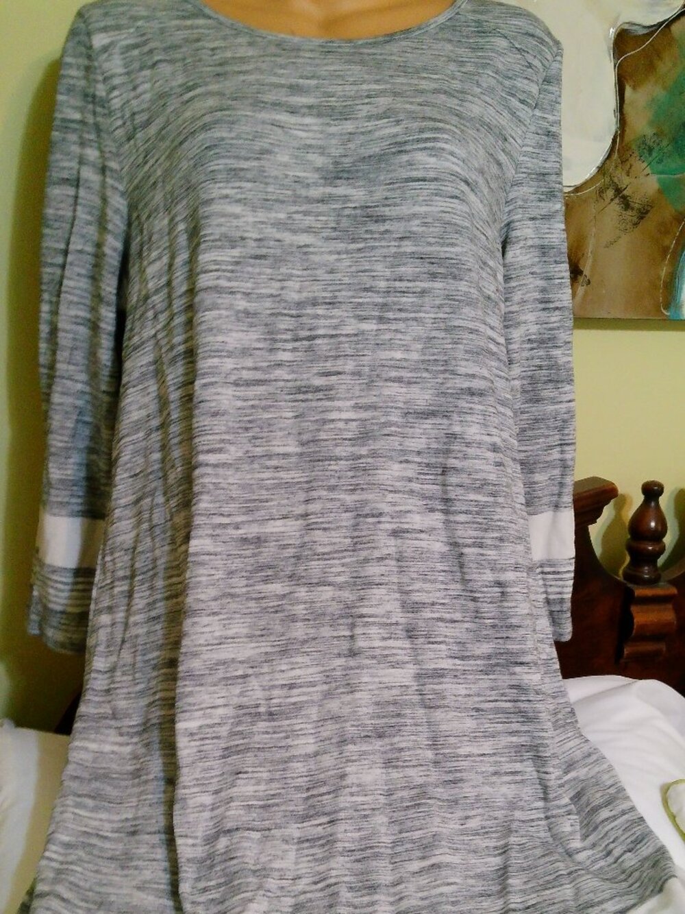 HILLARY RADLEY XL DRESS NWOT GRAY